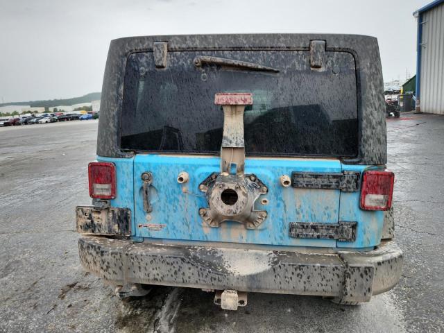 1C4BJWDG1JL869951 - 2018 JEEP WRANGLER U SPORT BLUE photo 6