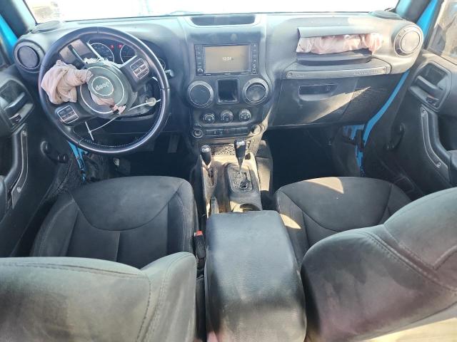 1C4BJWDG1JL869951 - 2018 JEEP WRANGLER U SPORT BLUE photo 8