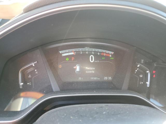 2HKRW2H88HH111745 - 2017 HONDA CR-V EXL GRAY photo 9