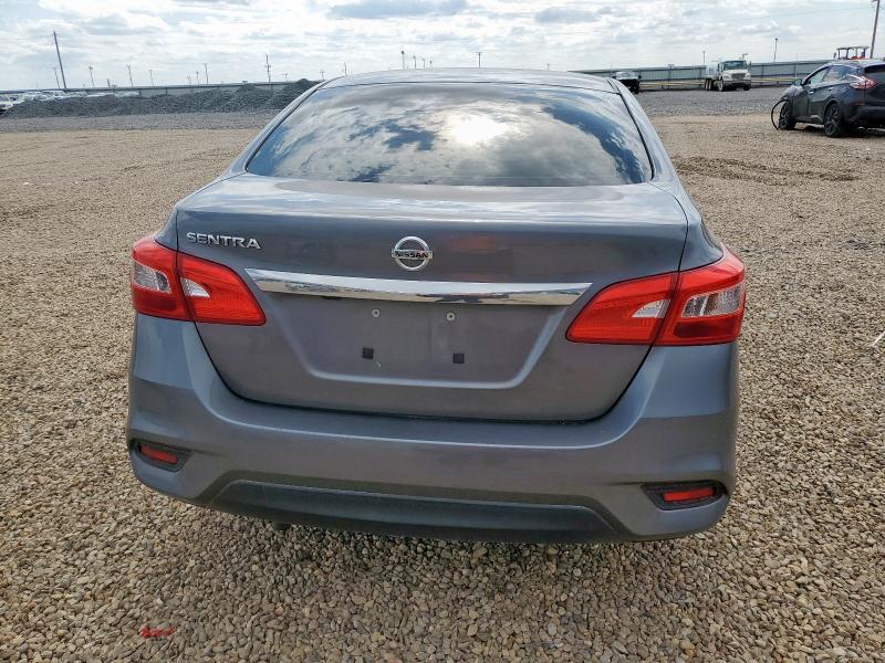 3N1AB7AP7KY407361 - 2019 NISSAN SENTRA S GRAY photo 6