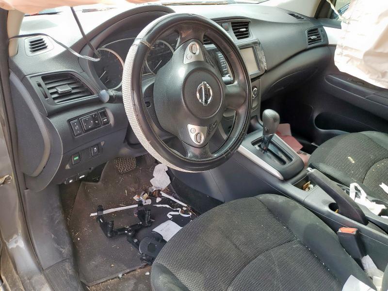 3N1AB7AP7KY407361 - 2019 NISSAN SENTRA S GRAY photo 8