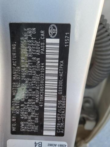 4T1BK36B58U321044 - 2008 TOYOTA AVALON XL Күміс фото 12