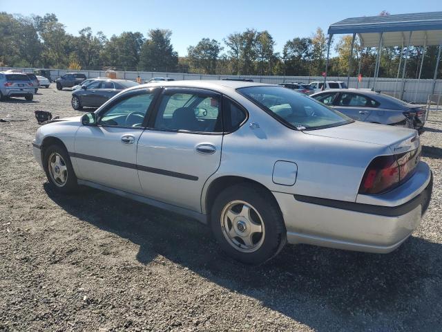 2G1WF52E139218255 - 2003 CHEVROLET IMPALA SILVER photo 2