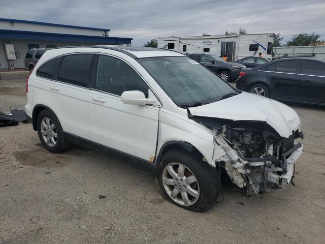 JHLRE48798C037384 - 2008 HONDA CR-V EXL WHITE photo 4