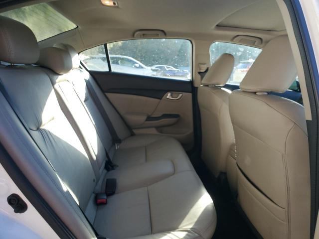 19XFB2F90FE007150 - 2015 HONDA CIVIC EXL WHITE photo 10
