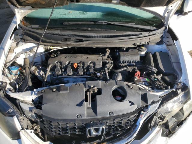 19XFB2F90FE007150 - 2015 HONDA CIVIC EXL WHITE photo 11