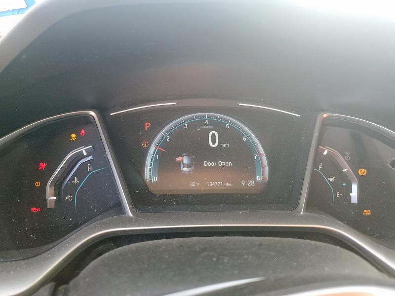 19XFC2F71HE008144 - 2017 HONDA CIVIC EX BLACK photo 9