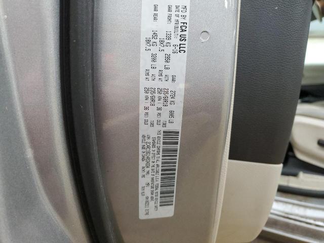 2C4RC1BG1HR534334 - 2017 CHRYSLER PACIFICA TOURING L 银色 照片 13