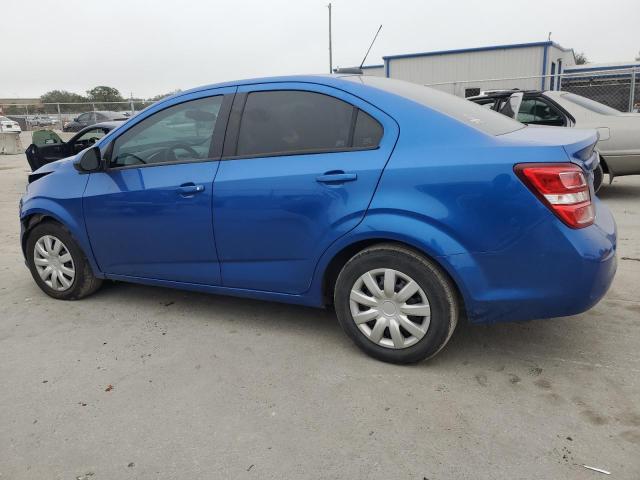 1G1JB5SH9H4163807 - 2017 CHEVROLET SONIC LS 蓝色 照片 2