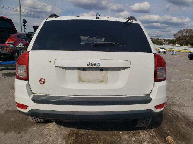 1J4NT1FA5BD182383 - 2011 JEEP COMPASS SPORT WHITE photo 6
