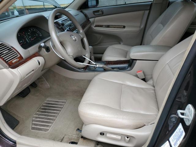 4T1BE32K72U508340 - 2002 TOYOTA CAMRY LE PURPLE photo 7