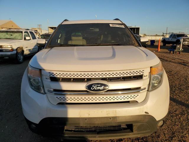 1FMHK8F82CGA31816 - 2012 FORD EXPLORER LIMITED WHITE photo 5
