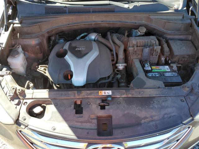 5XYZU3LA5DG124041 - 2013 HYUNDAI SANTA FE S GRAY photo 12