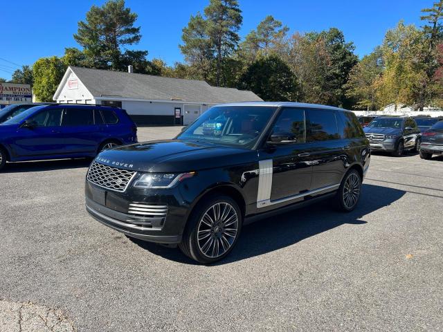 SALGV5RE9JA387082 - 2018 LAND ROVER RANGE ROVE AUTOBIOGRAPHY BLACK photo 2