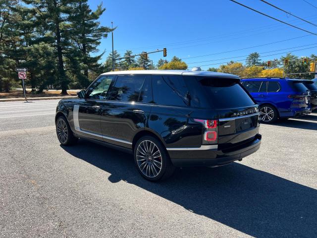 SALGV5RE9JA387082 - 2018 LAND ROVER RANGE ROVE AUTOBIOGRAPHY BLACK photo 3