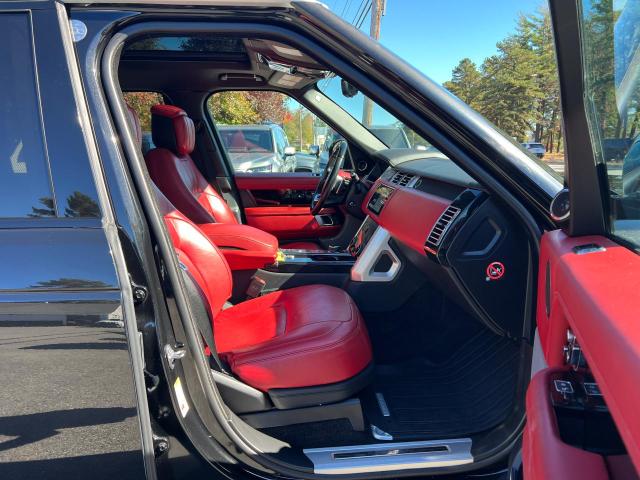 SALGV5RE9JA387082 - 2018 LAND ROVER RANGE ROVE AUTOBIOGRAPHY BLACK photo 5