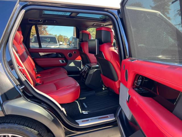 SALGV5RE9JA387082 - 2018 LAND ROVER RANGE ROVE AUTOBIOGRAPHY BLACK photo 6