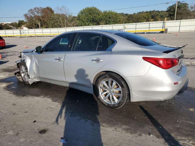 JN1BV7AR4FM394736 - 2015 INFINITI Q50 BASE SILVER photo 2