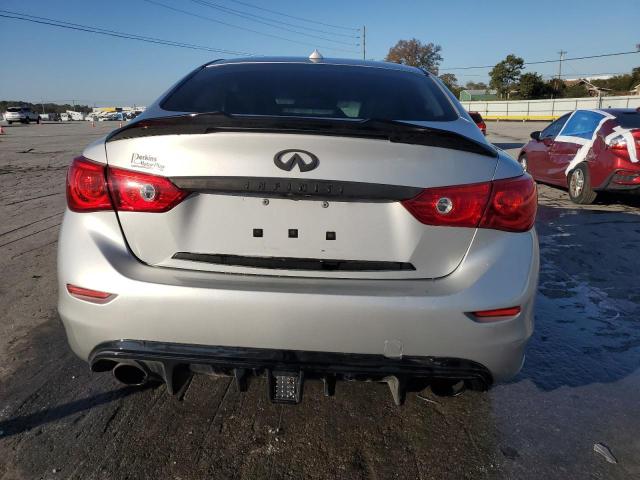 JN1BV7AR4FM394736 - 2015 INFINITI Q50 BASE SILVER photo 6