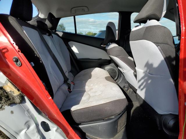 JTDKAMFU9N3164179 - 2022 TOYOTA PRIUS NIGHT SHADE წითელი ფოტო 10