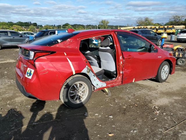 JTDKAMFU9N3164179 - 2022 TOYOTA PRIUS NIGHT SHADE წითელი ფოტო 3