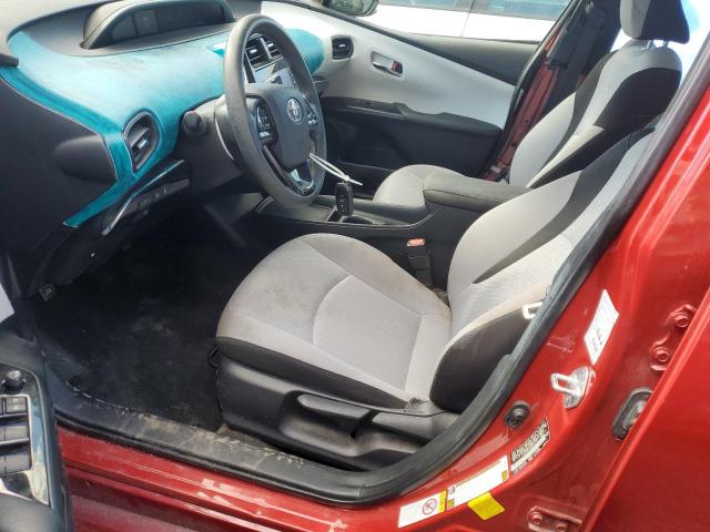 JTDKAMFU9N3164179 - 2022 TOYOTA PRIUS NIGHT SHADE წითელი ფოტო 7