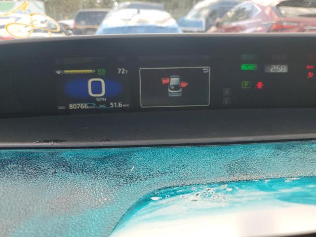 JTDKAMFU9N3164179 - 2022 TOYOTA PRIUS NIGHT SHADE წითელი ფოტო 9