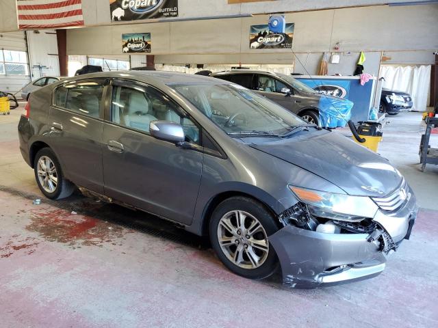 JHMZE2H76BS006736 - 2011 HONDA INSIGHT EX GRAY photo 4