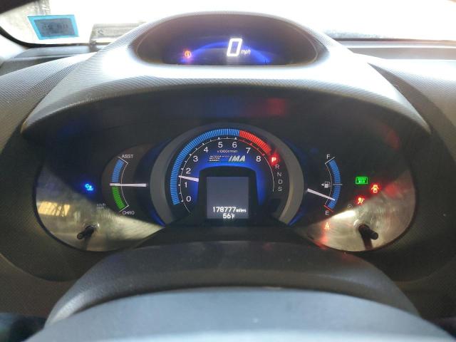 JHMZE2H76BS006736 - 2011 HONDA INSIGHT EX GRAY photo 9