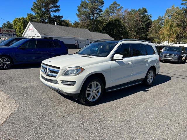 4JGDF7CE8DA191274 - 2013 MERCEDES-BENZ GL 450 4MATIC WHITE photo 2