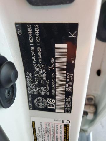 JTEBU5JR3H5431725 - 2017 TOYOTA 4RUNNER SR5/SR5 PREMIUM WHITE photo 13