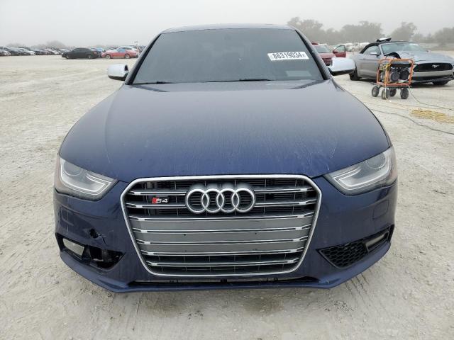 WAUBGAFL0EA063688 - 2014 AUDI S4 PREMIUM PLUS BLUE photo 5