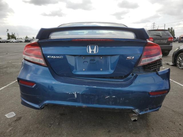 2HGFG4A54FH703419 - 2015 HONDA CIVIC SI BLUE photo 6