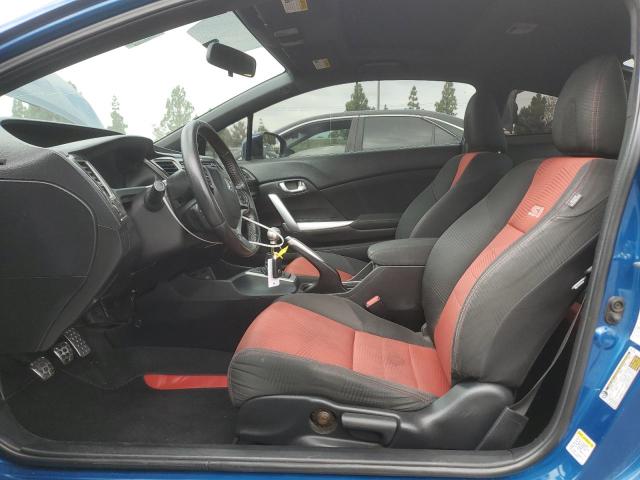 2HGFG4A54FH703419 - 2015 HONDA CIVIC SI BLUE photo 7