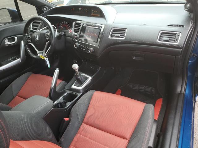 2HGFG4A54FH703419 - 2015 HONDA CIVIC SI BLUE photo 8