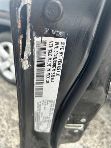 3C4NJCBB7MT580844 - 2021 JEEP COMPASS LATITUDE 黑色 照片 10