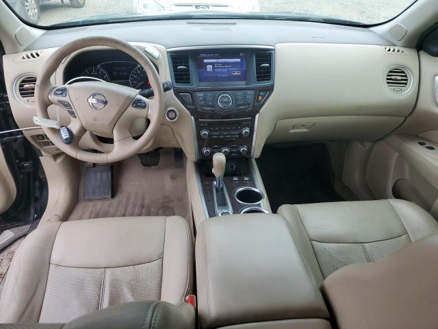 5N1AR2MM9EC609382 - 2014 NISSAN PATHFINDER S BLACK photo 8