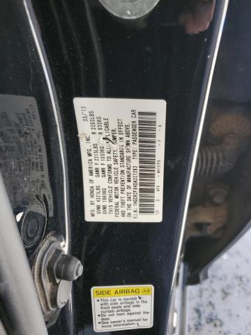 1HGCR2F84DA207293 - 2013 HONDA ACCORD EXL BLACK photo 12