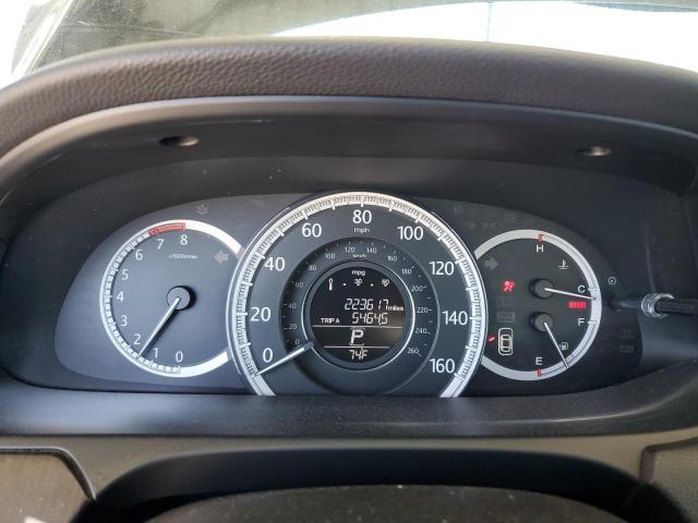 1HGCR2F84DA207293 - 2013 HONDA ACCORD EXL BLACK photo 9