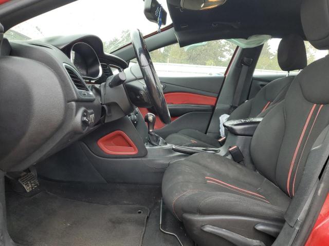 1C3CDFBA6DD126327 - 2013 DODGE DART SXT RED photo 7