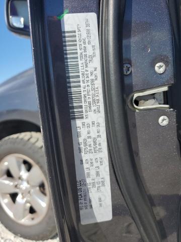 1C6RR7GG1JS218700 - 2018 RAM 1500 SLT GRAY photo 12