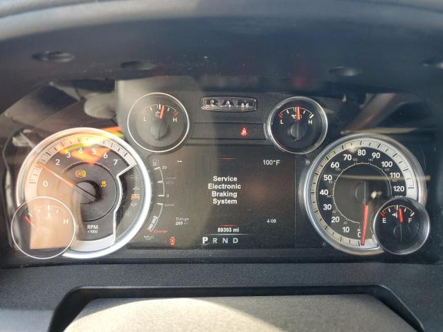 1C6RR7GG1JS218700 - 2018 RAM 1500 SLT GRAY photo 9