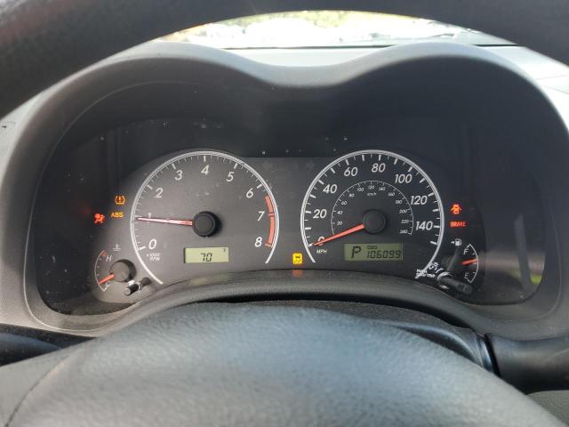 2T1BU4EE0DC008135 - 2013 TOYOTA COROLLA BASE SILVER photo 9