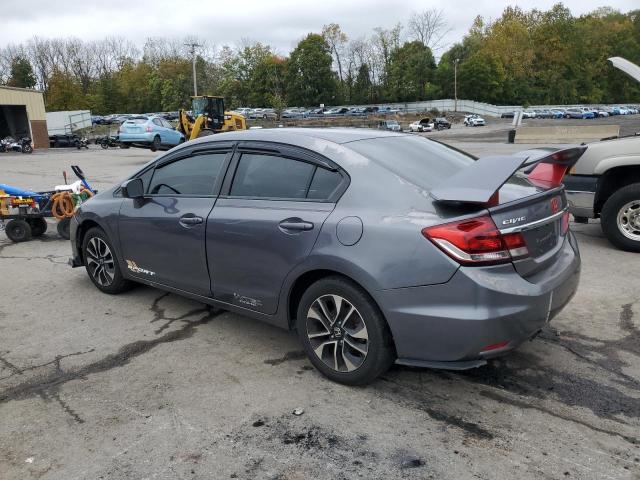 19XFB2F82EE207162 - 2014 HONDA CIVIC EX GRAY photo 2