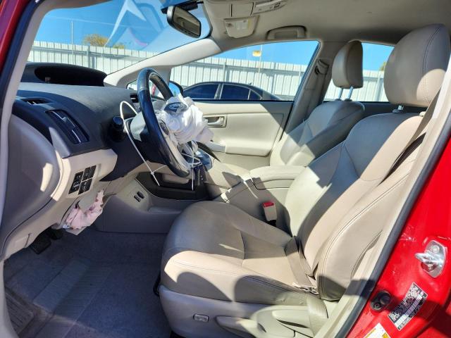 JTDKN3DU4A0015210 - 2010 TOYOTA PRIUS 红色 照片 7