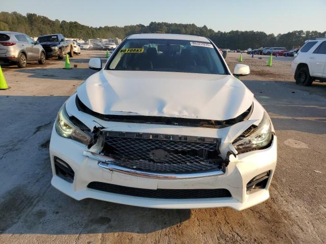 JN1BV7AP7FM342726 - 2015 INFINITI Q50 BASE WHITE photo 5