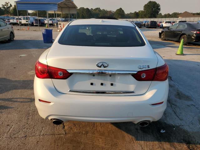 JN1BV7AP7FM342726 - 2015 INFINITI Q50 BASE WHITE photo 6