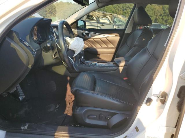 JN1BV7AP7FM342726 - 2015 INFINITI Q50 BASE WHITE photo 7