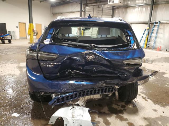 LRBFZSR42PD072448 - 2023 BUICK ENVISION AVENIR BLUE photo 6