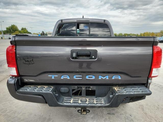 5TFAX5GN3GX069457 - 2016 TOYOTA TACOMA DOUBLE CAB 灰色 照片 6